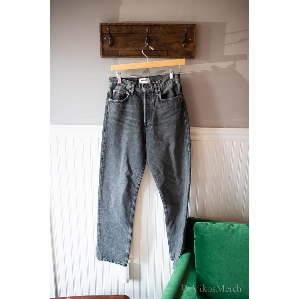 AGOLDE 90'S PINCH WAIST HIGH RISE STRAIGHT UNDERGROUND NEW - Picture 4 of 7